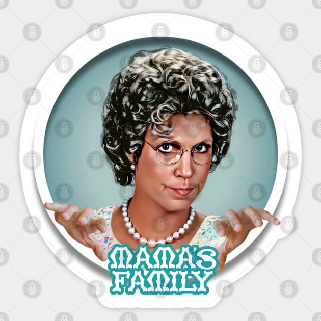 Mama's Family Sticker by Zbornak Designs